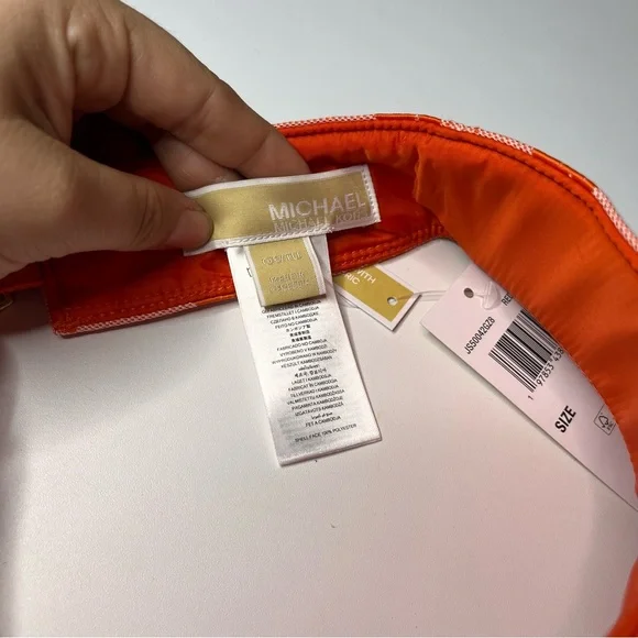 Michael Kors Orange Visor - Picture 5 of 9
